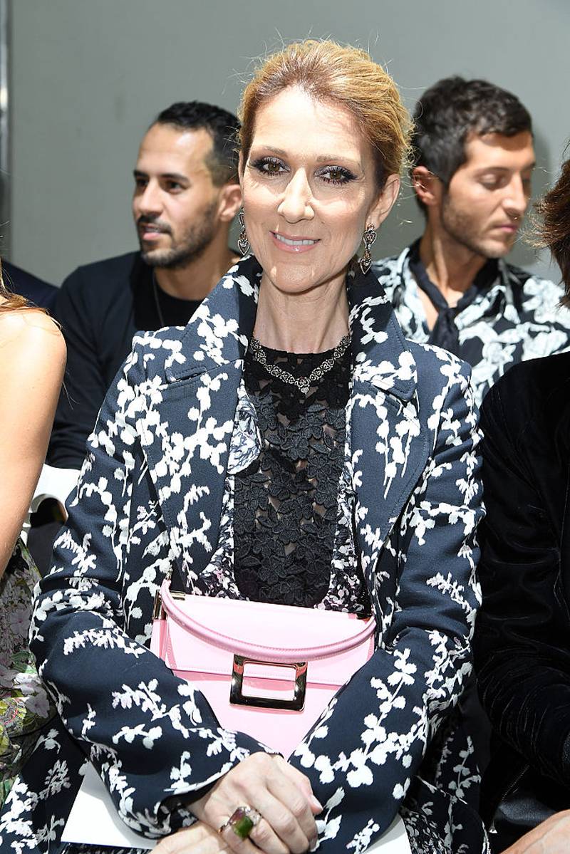 PARIS, FRANCE - JULY 04:  Celine Dion attends the Giambattista Valli Haute Couture Fall/Winter 2016-2017 show as part of Paris Fashion Week on July 4, 2016 in Paris, France.  (Photo by Pascal Le Segretain/Getty Images)