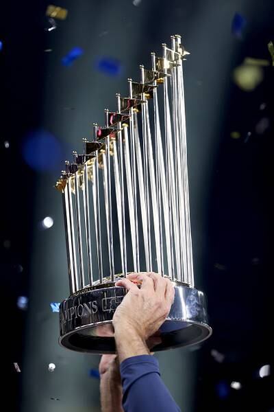 Atlanta Braves taking World Series trophy on the road on 151-stop tour