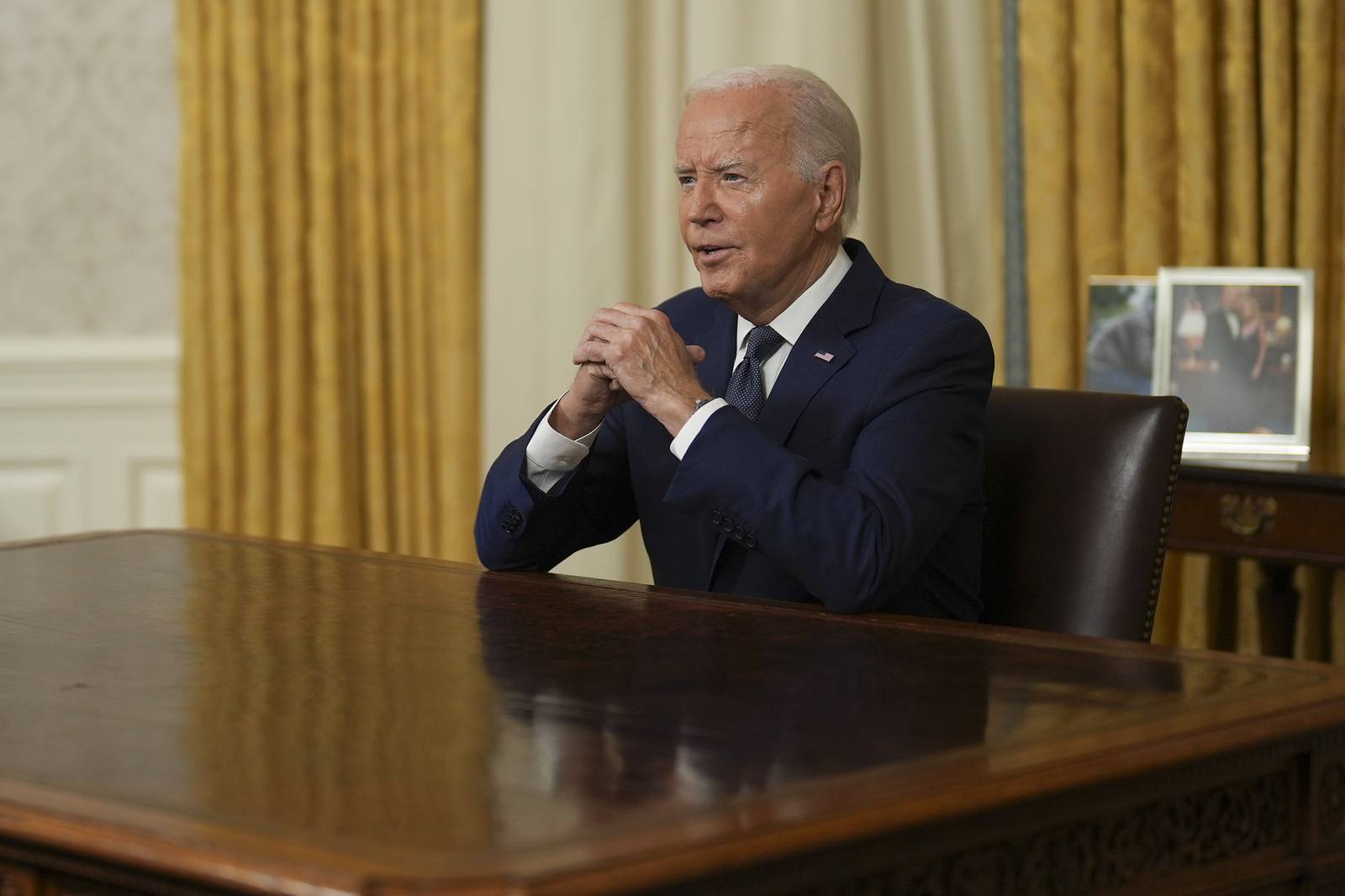 Biden sits for TV interview as he gingerly moves to resume campaigning