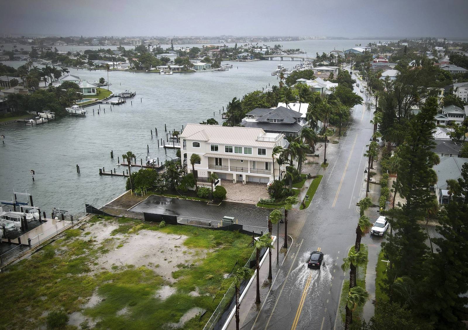 Tropical Storm Debby strengthens into a Category 1 hurricane as it