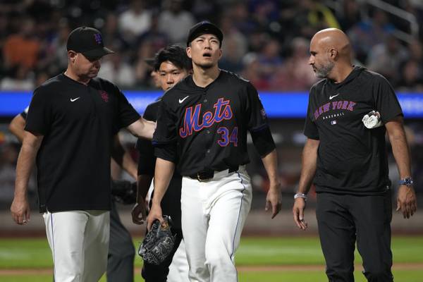 Mets lose pitcher Kodai Senga to calf strain in season debut after shoulder injury