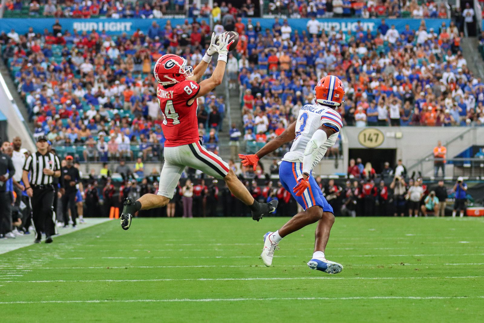 Georgia WR Ladd McConkey returning for another season