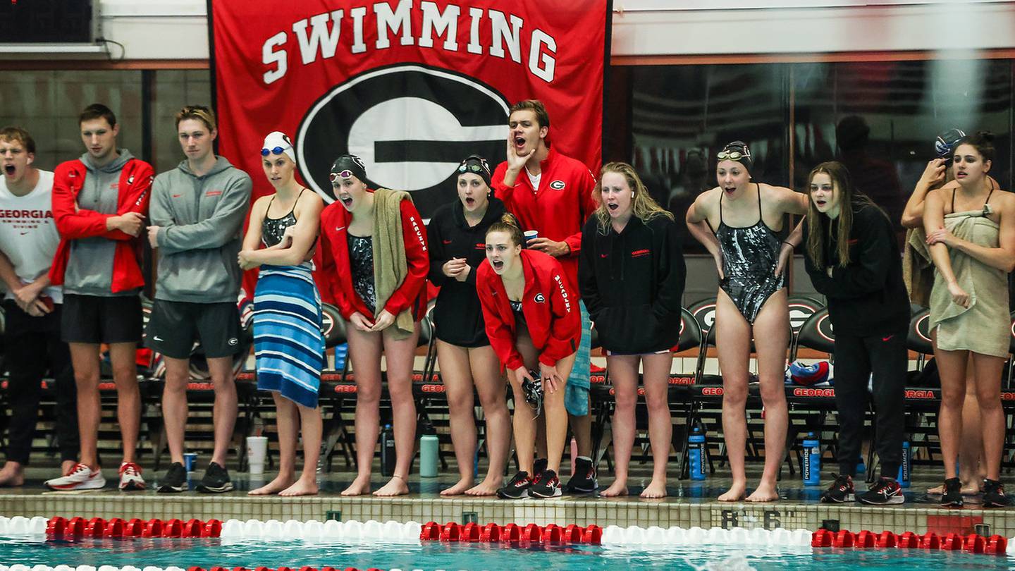 UGA Swimming and Diving sets schedule for 202223 WGAU