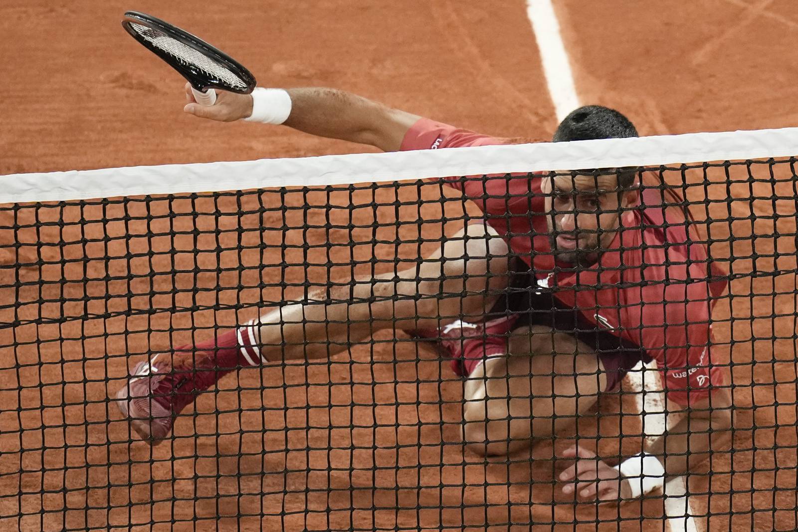 Novak Djokovic begins his bid for a 25th Grand Slam title with a first