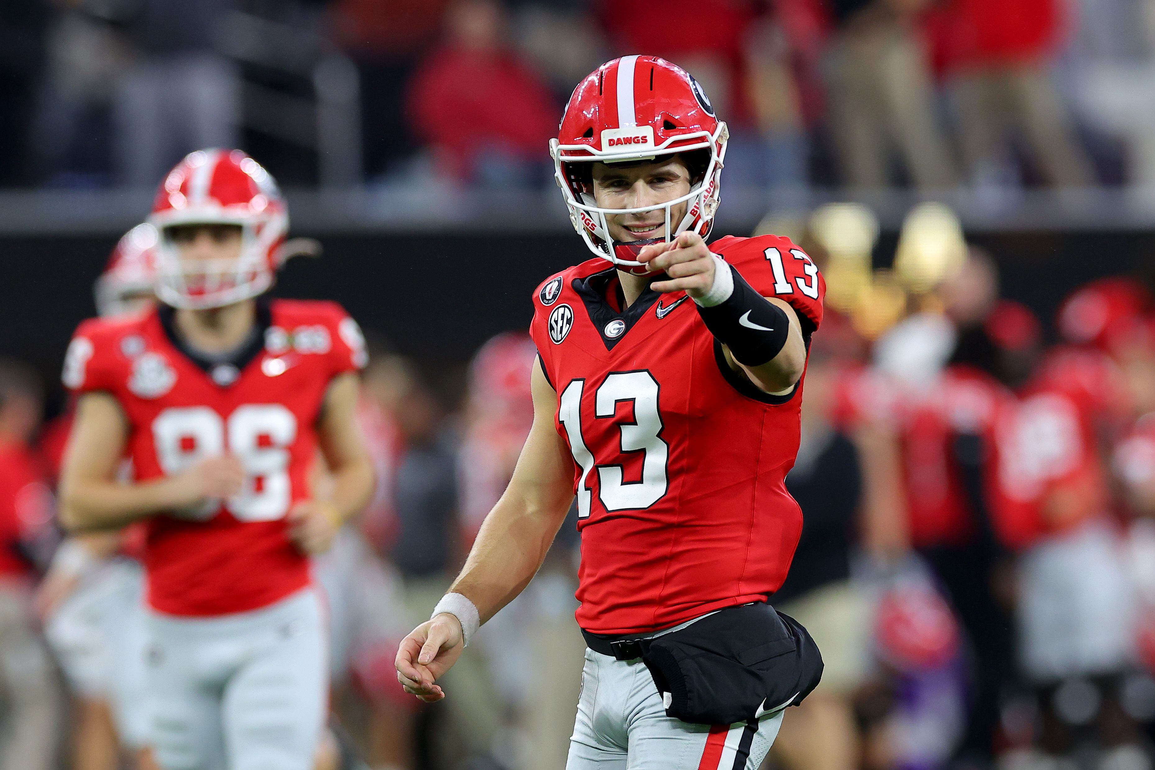 Georgia demolishes TCU, sets new CFP record to win back-to-back national  championships