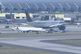 Two planes collide at Atlanta airport on tarmac