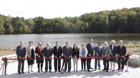 With ribbon cutting, Lake Herrick open again