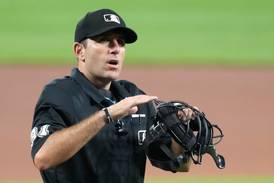 Umpire Pat Hoberg disciplined by MLB for violating gambling rules